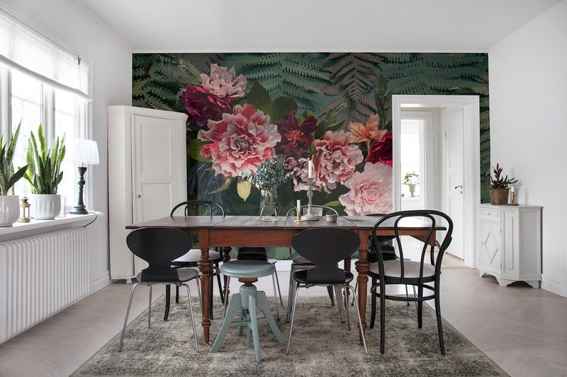 R15802 Unfading Flowers Colossal Flora Maxima Mural by Rebel Walls