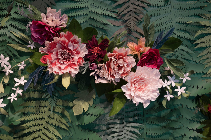 R15802 Unfading Flowers Colossal Flora Maxima Mural by Rebel Walls
