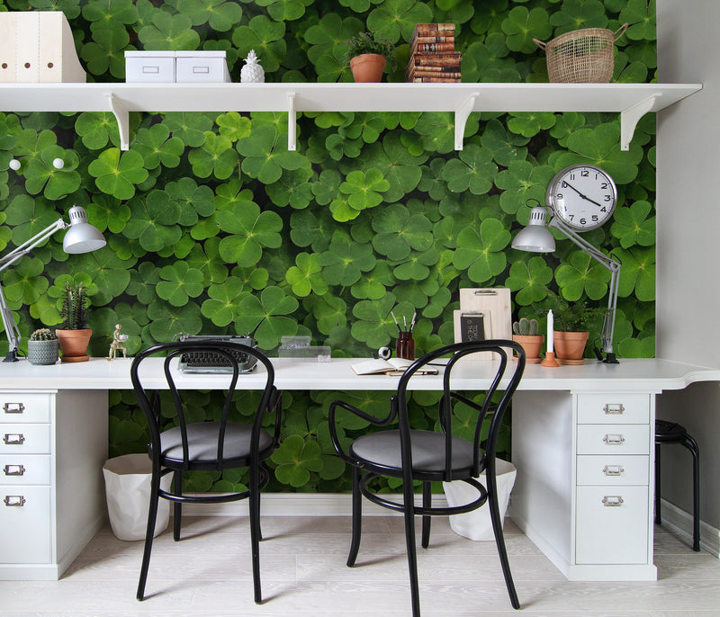 R15841 Clover Bouquet Mural by Rebel Walls