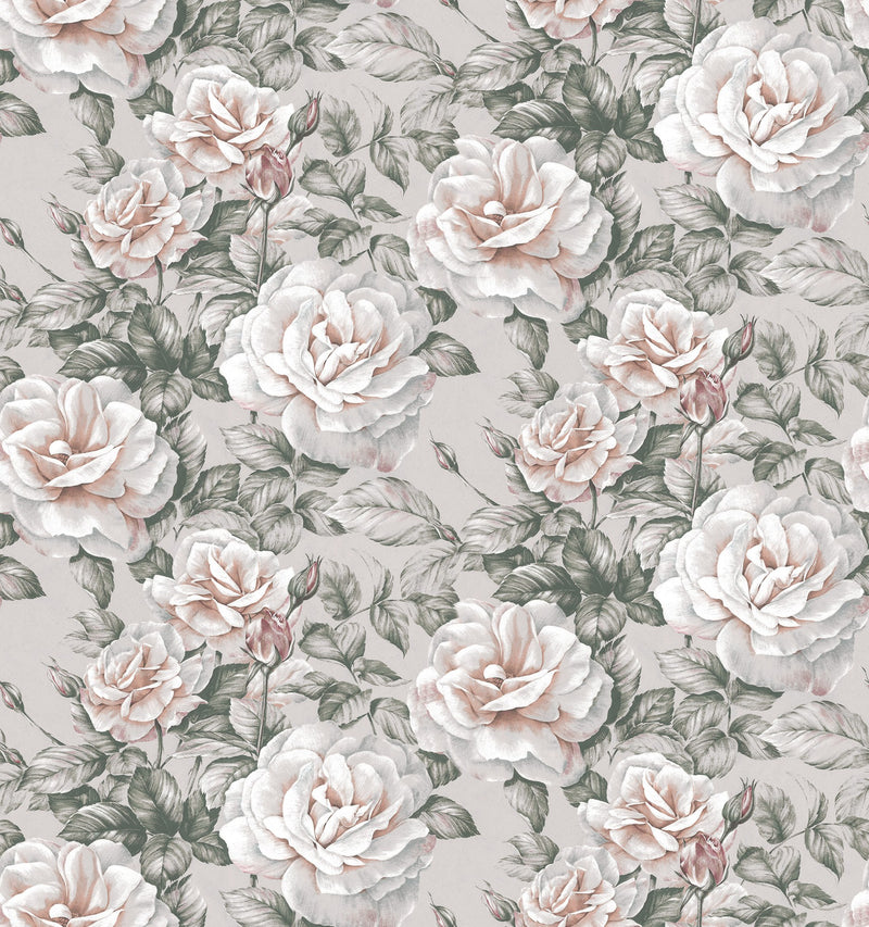 R15851 Nude Roses Bouquet Mural by Rebel Walls