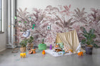 R15903 Pride Palms Plum Play Mural by Rebel Walls