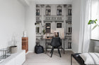R15932 Rue Relief White Deco Mural by Rebel Walls