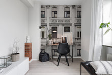 R15932 Rue Relief White Deco Mural by Rebel Walls
