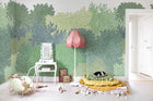R16021 Hideaway Bouquet Mural by Rebel Walls
