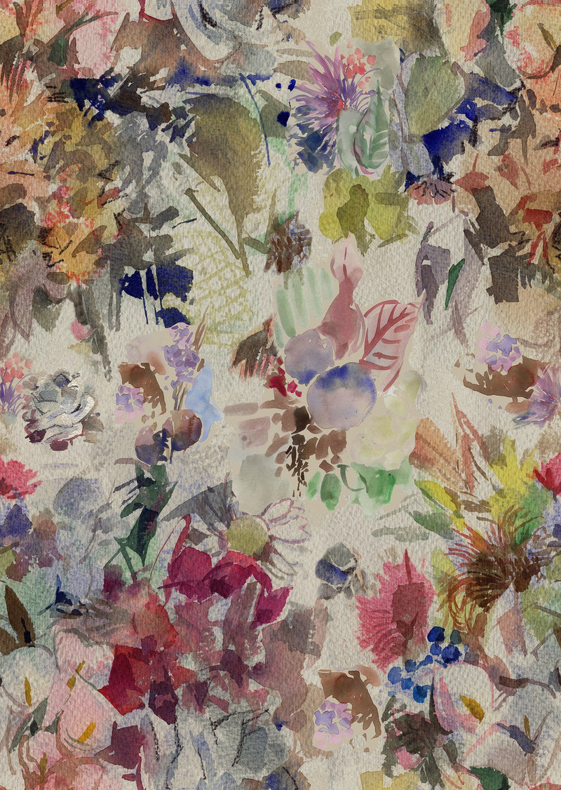 R16041 Floral Splendor Bouquet Mural by Rebel Walls