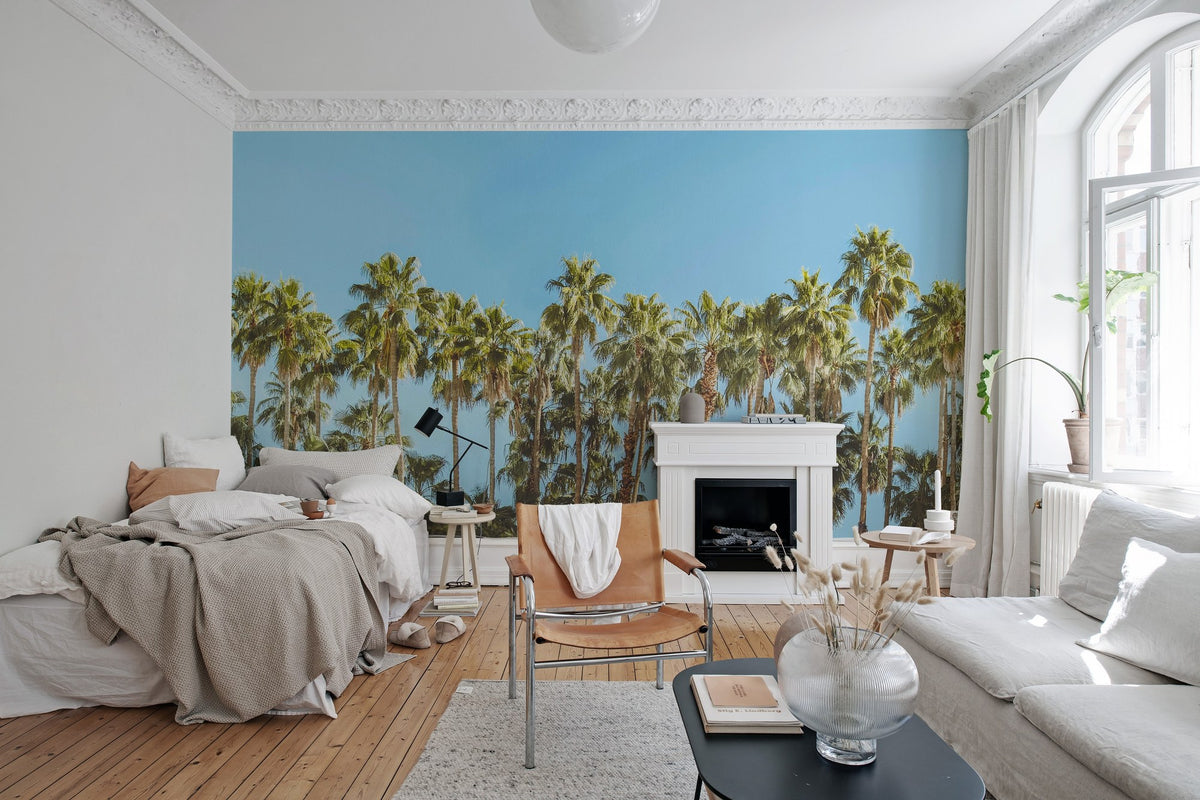 R16051 Riviera Daydream Bouquet Mural by Rebel Walls