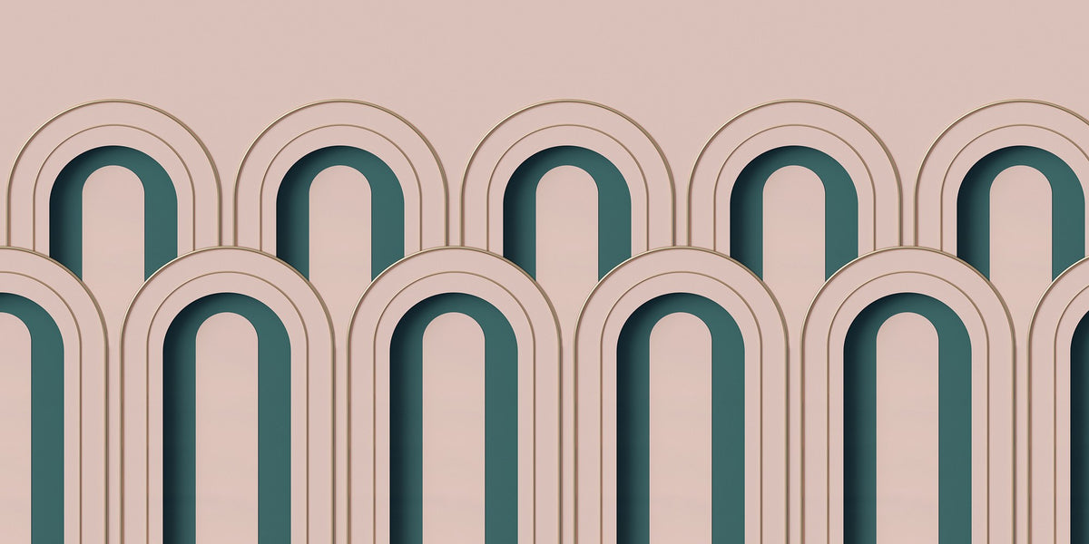 R16101 Arch Deco Mural by Rebel Walls