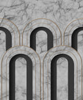 Arch Deco Marble Well-Being Mural by Rebel Walls