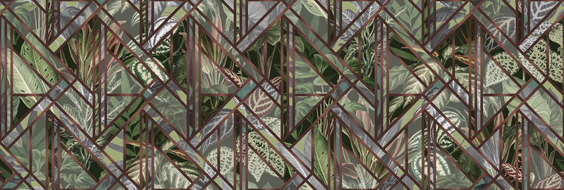 R16130 Chicago Club Deco Mural by Rebel Walls