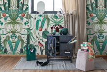 R16161 Cuba Jungle Day & Night Mural by Rebel Walls