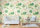 R16201 The Orchard Day & Night Mural by Rebel Walls