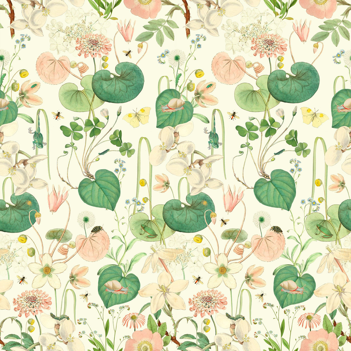 R16201 The Orchard Day & Night Mural by Rebel Walls