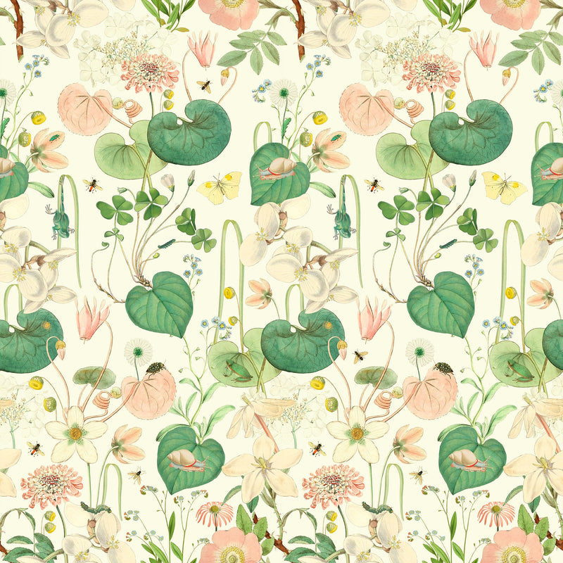R16201 The Orchard Day & Night Mural by Rebel Walls