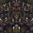 R16211 The Swedish Forest Day & Night Mural by Rebel Walls