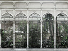 R16262 Dove Gardens White Scenery Mural by Rebel Walls