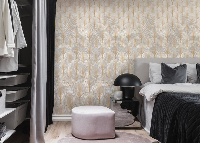 R16271 Opulent Shadows Deco Mural by Rebel Walls