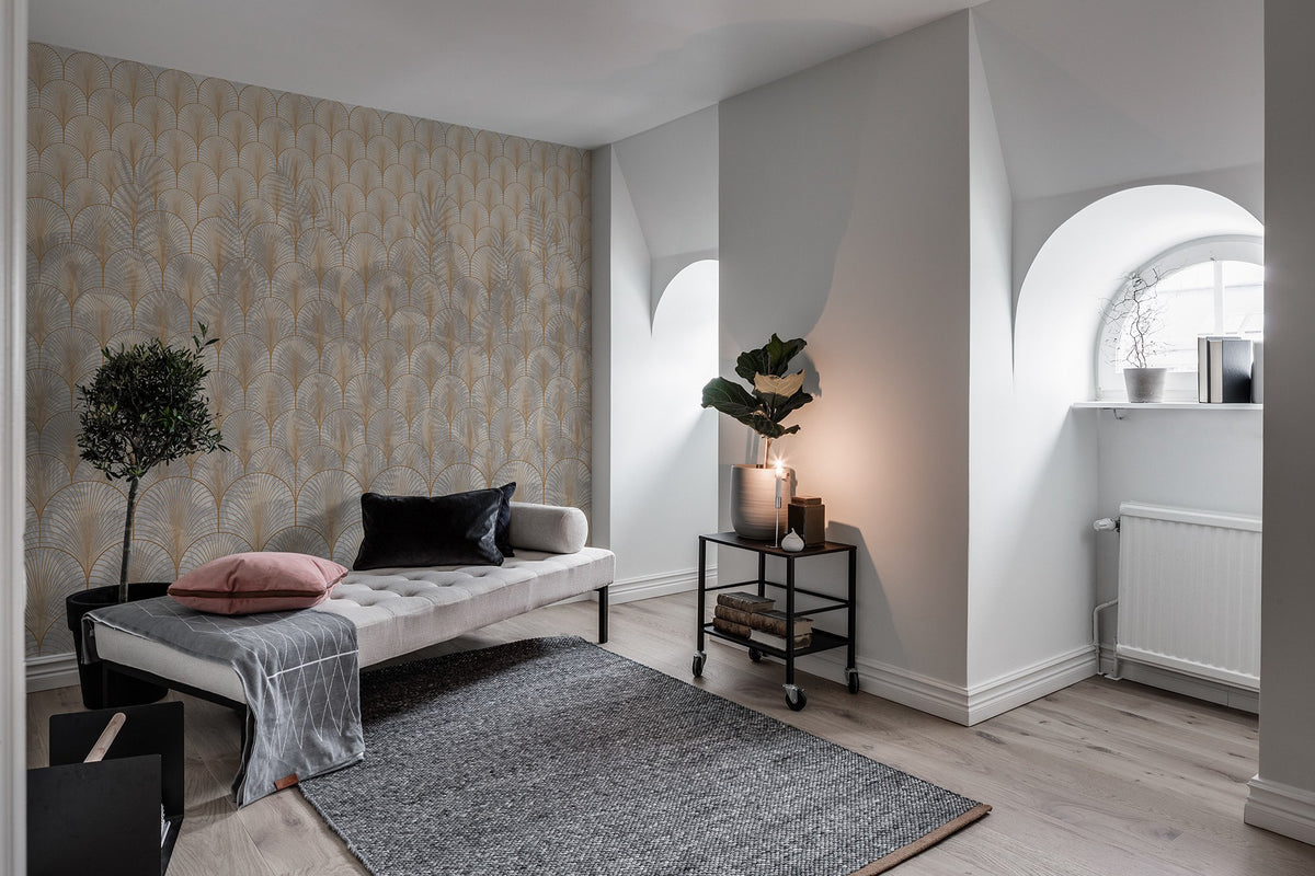 R16271 Opulent Shadows Deco Mural by Rebel Walls
