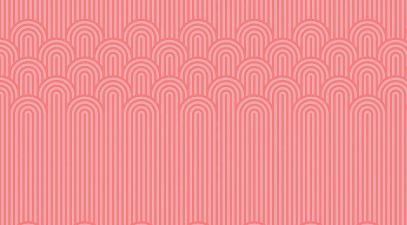 R16283 Happy Hills Bubble Gum Deco Mural by Rebel Walls
