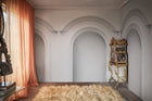 R16302 Forest Vaults White Scenery Mural by Rebel Walls