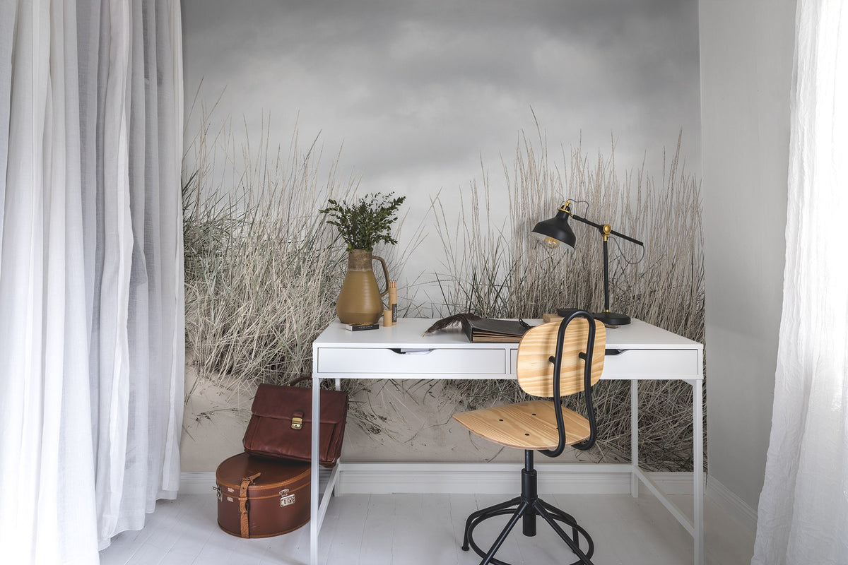R16341 Pale Shore Scandinavia Mural by Rebel Walls