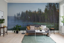 R16421 Forest Lake Scandinavia Mural by Rebel Walls