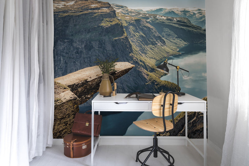 R16461 Trolltunga Scandinavia Mural by Rebel Walls