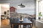 R16521 Bottle Post Scandinavia Mural by Rebel Walls