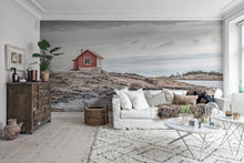 R16521 Bottle Post Scandinavia Mural by Rebel Walls