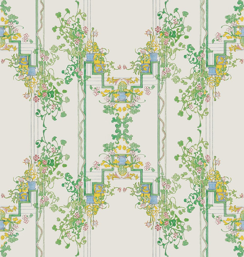 R16601 Solsidan Karin & Carl Mural by Rebel Walls