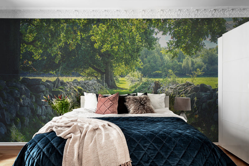 R16651 Early Summer Scandinavia Mural by Rebel Walls
