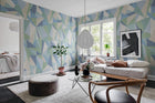 R16682 Retro Geometry Ice Play Mural by Rebel Walls