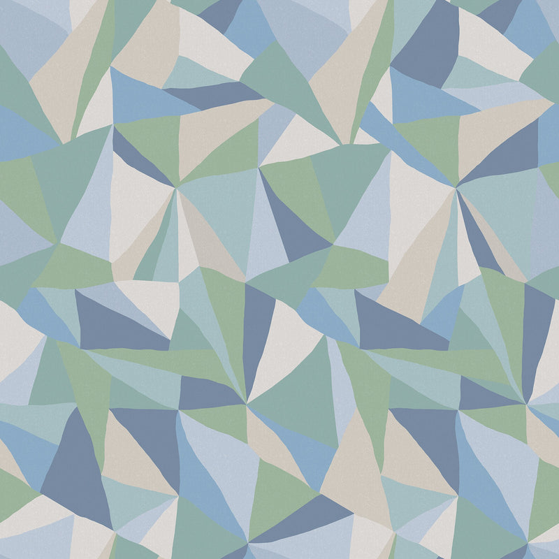 R16682 Retro Geometry Ice Play Mural by Rebel Walls