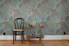 R16702 Perennials Evening Nostalgia Anew Mural by Rebel Walls