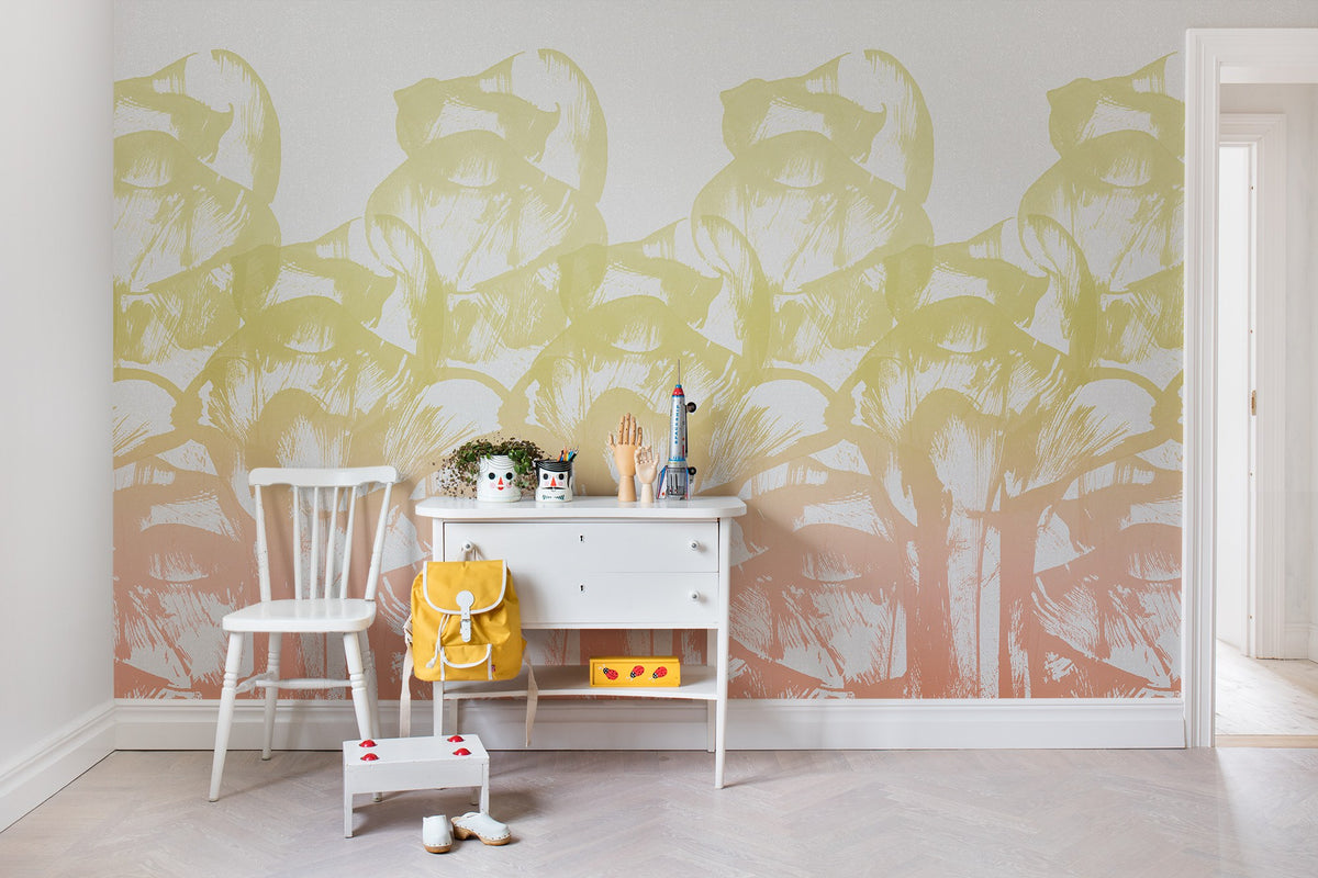 R16722 Fountain Nostalgia Anew Mural by Rebel Walls
