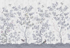 R16741 Chinoiserie Chic Pearl Gray La Chinoiserie Mural by Rebel Walls