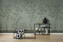 R16742 Chinoiserie Chic Jade La Chinoiserie Mural by Rebel Walls