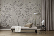 R16743 Chinoiserie Chic Powder Beige La Chinoiserie Mural by Rebel Walls