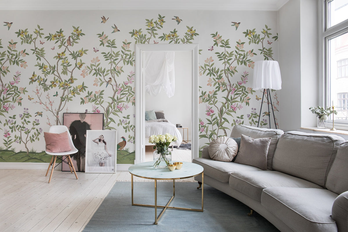 R16744 Chinoiserie Chic Play Mural by Rebel Walls