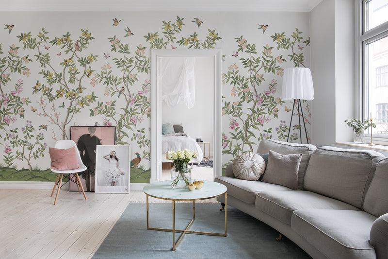 R16744 Chinoiserie Chic Play Mural by Rebel Walls
