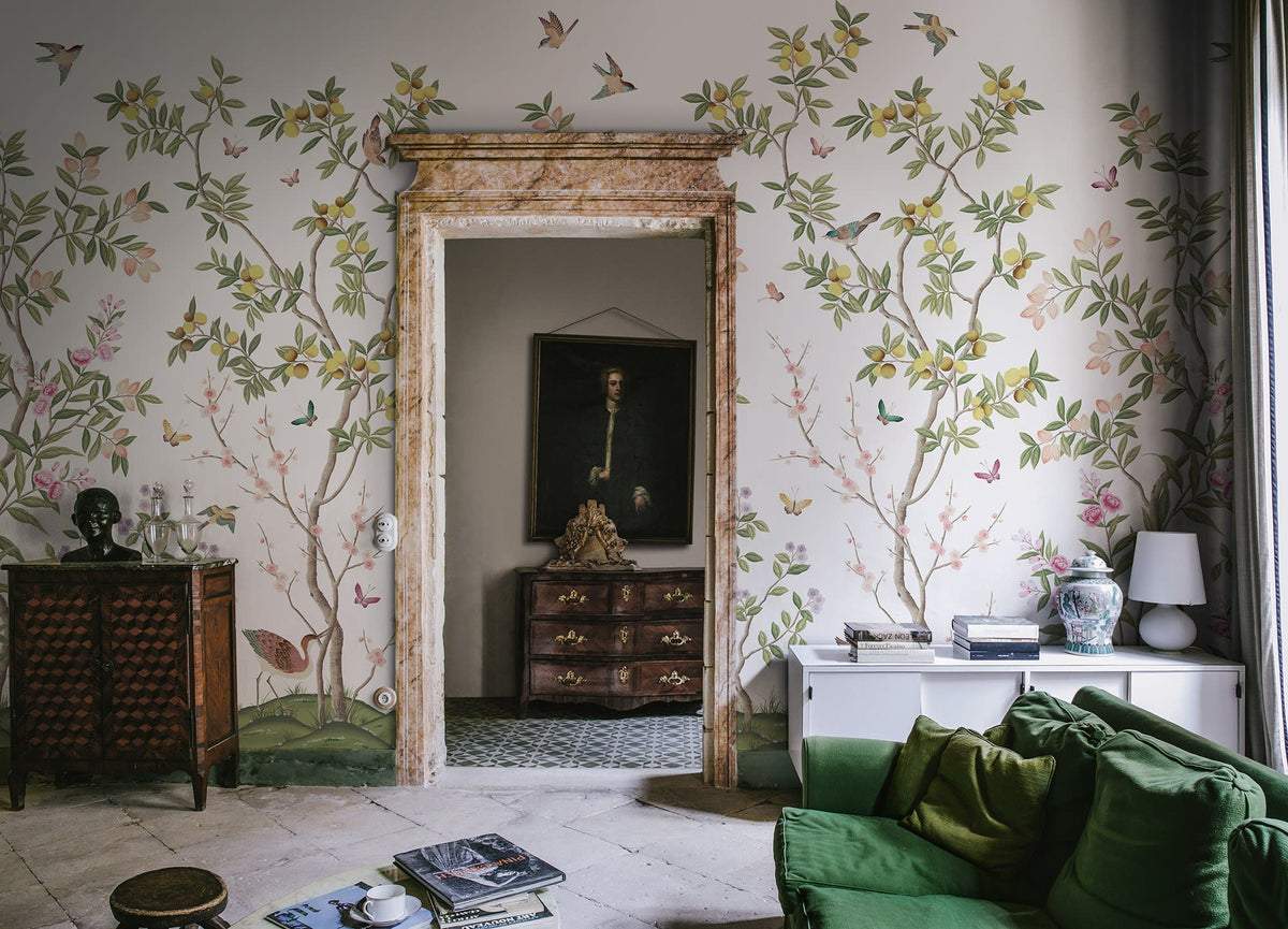 R16744 Chinoiserie Chic Play Mural by Rebel Walls