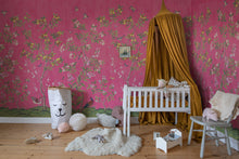 R16746 Chinoiserie Chic Fuchsia Play Mural by Rebel Walls