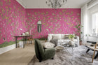 R16746 Chinoiserie Chic Fuchsia Play Mural by Rebel Walls