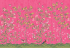 R16746 Chinoiserie Chic Fuchsia Play Mural by Rebel Walls