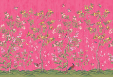 R16746 Chinoiserie Chic Fuchsia Play Mural by Rebel Walls