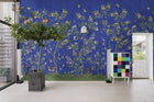 R16747 Chinoiserie Chic Cobalt Play Mural by Rebel Walls