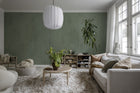 R16752 Brushstrokes Jade La Chinoiserie Mural by Rebel Walls