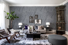 R16773 Weeping Willows Still Waters Blue La Chinoiserie Mural by Rebel Walls