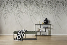 R16781 Lush Foliage Sage Tint La Chinoiserie Mural by Rebel Walls