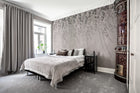 R16782 Lush Foliage Rose Dust La Chinoiserie Mural by Rebel Walls