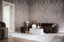 R16782 Lush Foliage Rose Dust La Chinoiserie Mural by Rebel Walls